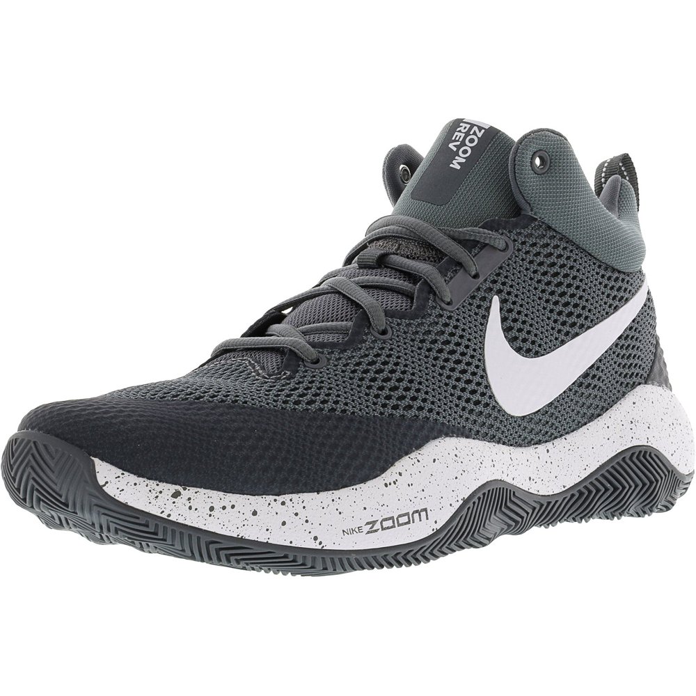 Nike Nike Men's Zoom Rev Cool Grey / Dark White AnkleHigh Basketball