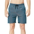thumbnail image 2 of Leesechin Cargo Shorts for Men Drawstring Loose Twill Outdoor Wear, 2 of 6