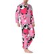 thumbnail image 2 of Balery Panda Heart Valentine Pink Pijama para Hombre de Dos Piezas con Manga Larga, Conjunto de Dormir y Descanso Suave con Bolsillos-X-Large, 2 of 7