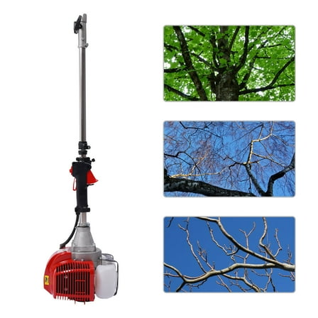 NEW 12"Gas Trimmer Saw Tree Trimmer Chainsaw Gas Powered Pole Saw Pruner Pruning