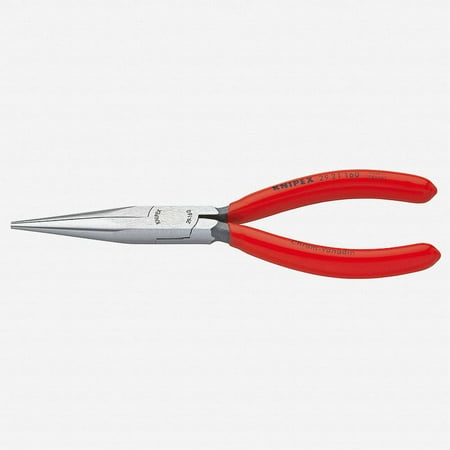 UPC: 0843221001636 | Knipex 6.3  Telephone Pliers (half-round jaws) – Plastic Grip