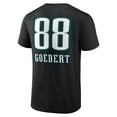 thumbnail image 3 of Men's Dallas Goedert Black Philadelphia Eagles Wordmark Player Name & Number T-Shirt, 3 of 3