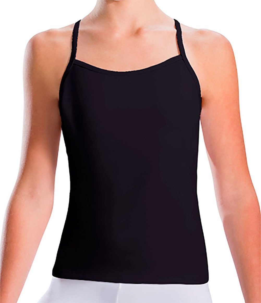 black racerback camisole