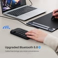 thumbnail image 3 of Teclado programable Bluetooth HUION Keydial Mini con dial de 18 teclas, 3 of 9