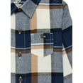 thumbnail image 2 of Wonder Nation Toddler Boys Flannel Shirt, Sizes 12M-5T, 2 of 3