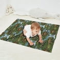 thumbnail image 2 of Colorful Dinosaurs Waterfall Landscape Pattern Blanket,Comfortable Soft Lamb Wool Throw Blanket,All Season,Warm Lightweight Blankets for Sofa Bed Couch Living Room Chair,30"x40", 2 of 4