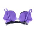 thumbnail image 2 of Victoria's Secret Bombshell Add 2 Cups Lace Detail Bra Color Purple, 34D NWT, 2 of 2