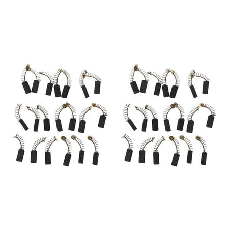 

20 Pairs 12.7 x 5.5 x 4mm Motor Carbon Brushes for Electric Drill