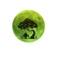 thumbnail image 2 of Luminous Moon Tree Couple Wall Sticker Living Room Bedroom Wall Sticker, 2 of 7