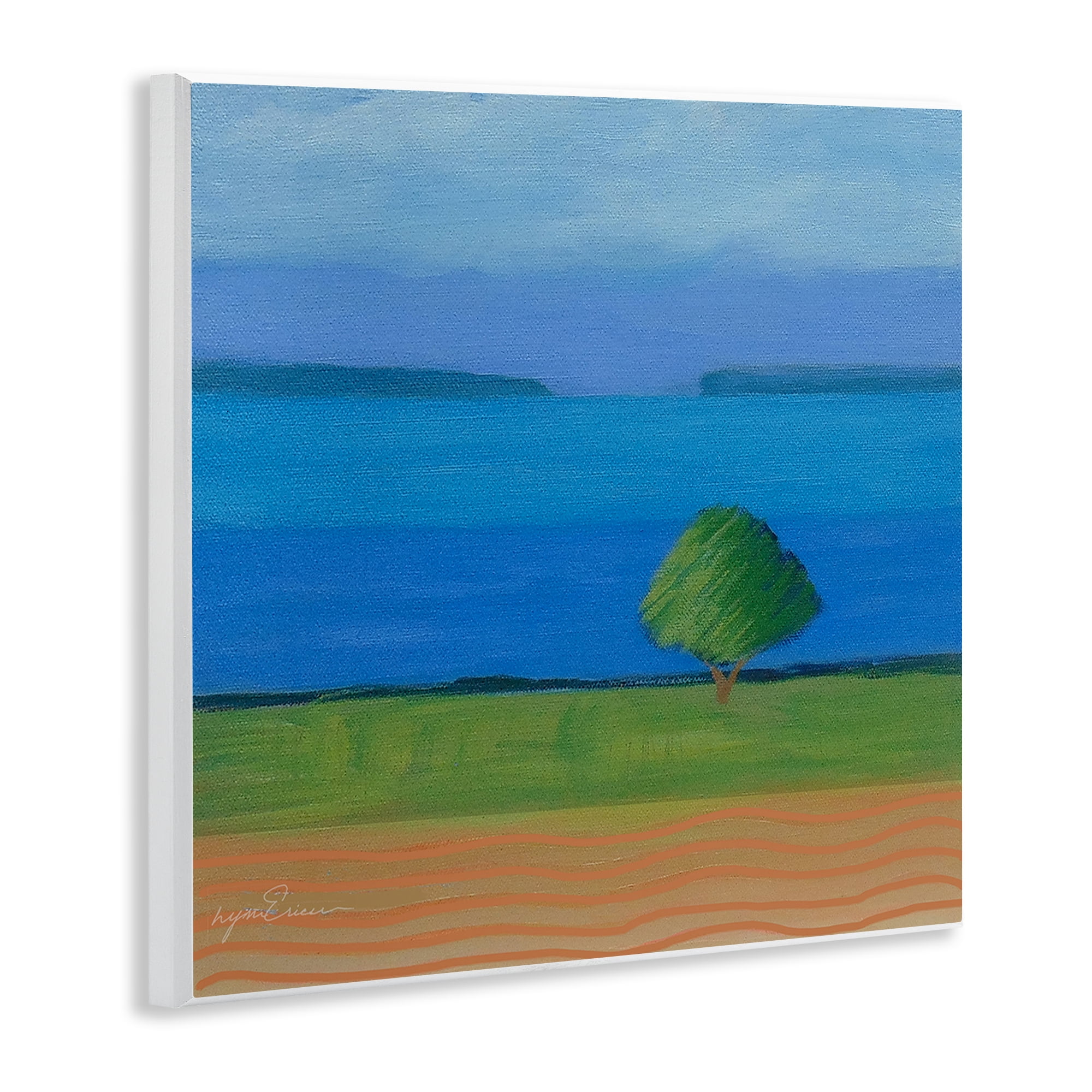 Stupell Industries Lone Tree at Spring Cove Wall Plaque Art, design by Lynn Ericson Fine Art