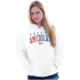 thumbnail image 3 of Puerto Rico Nuyorican USA State Flag Hoodie Sweatshirt Women Men Brisco Brands L, 3 of 5