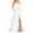 White, variant on WILLBEST Floral Dress Prom Dresses Ladies Long Women Backless Long Dressescrisn Satin Spaghetti Party Prom Dress Side Slit Wedding Evening Party Dress with Pockets