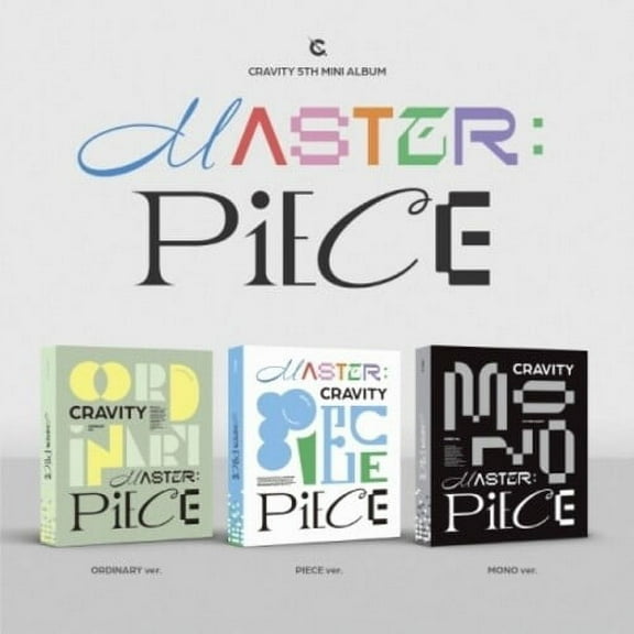Cravity - Master:Piece - Random Cover - incl. 96pg Photobook, Lyric Card   Photocard - Music & Performance - CD