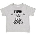 thumbnail image 3 of Inktastic Finally I'm the Big Cousin Boys or Girls Baby T-Shirt, 3 of 5