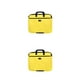 thumbnail image 3 of Inteprter Bolsa de archivo A4 de doble capa Documentos multifuncionales Bolsa de transporte Tablet Bolso impermeable Suministros de oficina Amarillo 2Conjunto, 3 of 6