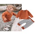 thumbnail image 2 of Ensembles de Pantalons Longs Rayés en Coton pour Bébés Garçons, 2 of 5