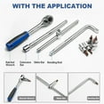 thumbnail image 5 of FYBTO 1/2-Inch Drive T40 Torx Bit Socket S2 Steel 100mm Length 1Pcs-0621, 5 of 5