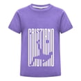 thumbnail image 1 of Camiseta de Niño con Diseño CR7 y Celebración Playera Deportiva de Cristiano Ronaldo, 1 of 4