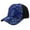 Blue, variant on Women's Fashion Rhinestone Baseball Cap Summer Sun Casual Hat for Outdoor Activities Flip Back Hats