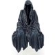 thumbnail image 1 of Death Reaper Sculpture, Gothic Decor Hand-painted Resin Statue With Eerie Negative Space Design, Perfect Home Decor Accent For Tabletop Gothic Decor, 1 of 5