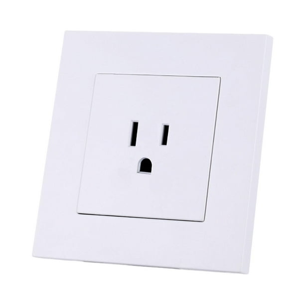 Panel de alimentación de salida Panel empotrado Panel de toma de corriente de pared de toma eléctrica fácil de instalar para suministros domésticos