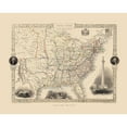 thumbnail image 3 of Tallis 24x20 Black Modern Framed Museum Art Print Titled - United States - Tallis 1851, 3 of 5