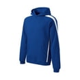 thumbnail image 5 of Sport Tek Adult Male Men Plain Long Sleeves Pullover Tr Royal/White Medium, 5 of 6