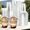 100 Sets - 12oz, variant on odorsTT 100 Sets - 12oz Transparent Party Cups with Round Tops and Straws,Suitable for Cold Drinks, Smoothies, Milkshakes, Plastic Party Cups, Suitable for Easter Parties, Outdoor Camping, Weddings