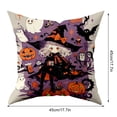 thumbnail image 2 of Decorative Pillows for Couch Hwkond Halloween Decorative Pillow Covers 45x45cm Halloween Decorative White Colorful Outdoor Fall Pillow Home Sofa Decorative Throw Pillow Covers,Up to 25% Off, 2 of 5