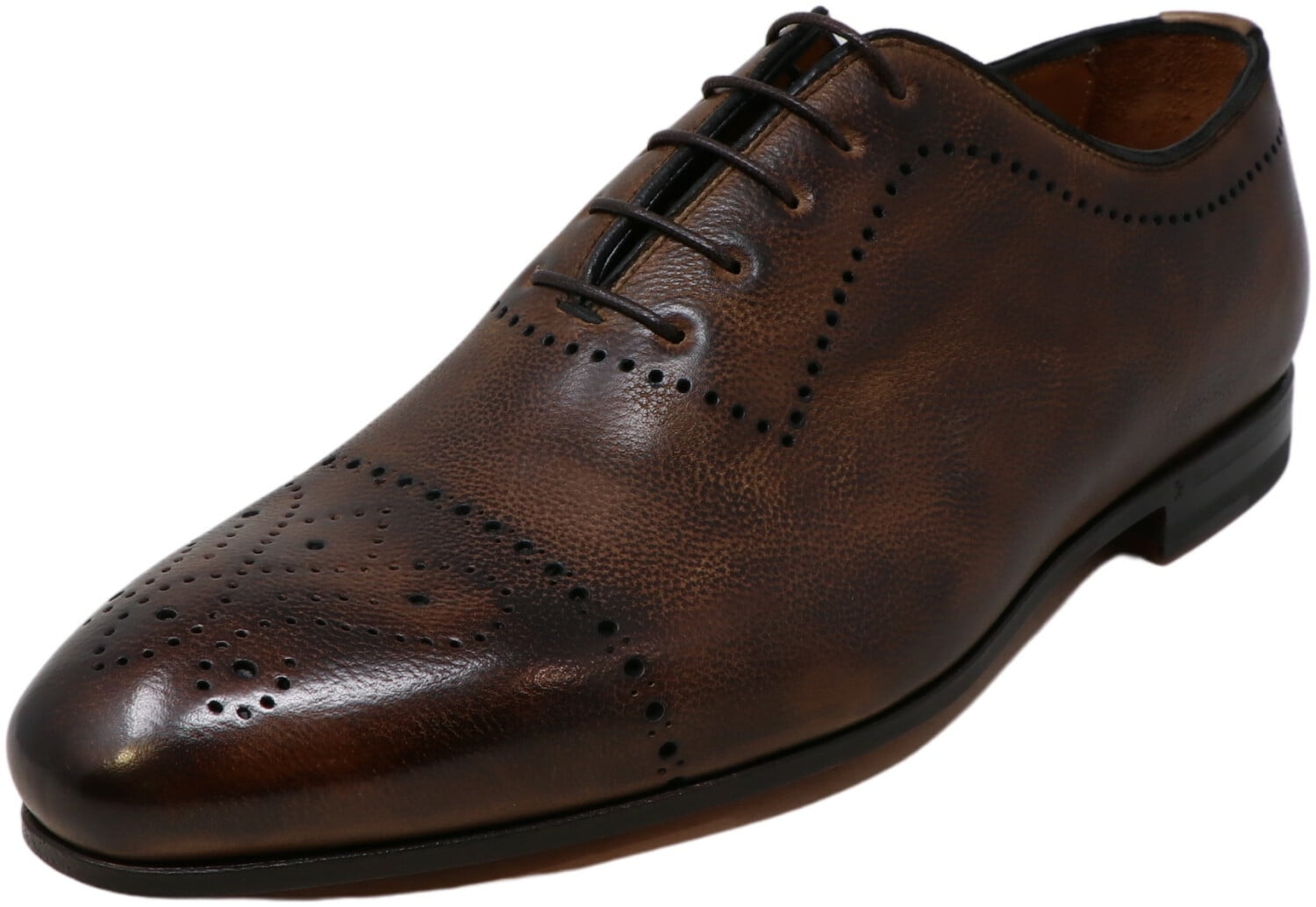 Bontoni Men's Brera Oxford Shoes Brown 