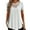 176-Blanc, variante sur Nuoqisi Hauts en Maille pour Femmes Y2K à Manches Courtes Chemises Transparentes en Dentelle Brodée Superposition Blouse Transparente Blouses Chic Décontracté Mignon Ajouré Crochet Dentelle Brodée Chemises d'Été