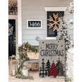 thumbnail image 2 of Merry Christmas Garden Flags for Outside Decoration, Warercolor Xmas Trees Small Yard Flag, Seasonal Farmhouse Winter Holiday Outdoor Decor 12.5x18 Vertical Double Sided, 2 of 6