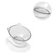 thumbnail image 3 of 1 Pc 15 Oblique Mouth Cat Food Bowl Neck Protective Pet Dish Feeding Bowls, 3 of 3