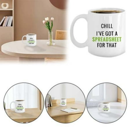 

Clearance Deals!Crcmjuhgsa Glass&Bottle Spreadsheet Mug In The Sheets Funny Accountant Mug Gifts For Finance Bankers And Coworkers Perfect For Accounting Friends CPA CFO Analysts