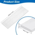 thumbnail image 2 of Uxcell Square 6063 Aluminum Flat Bar, 1/2" Thickness 2-9/16" Width 12" Length, 2 of 7