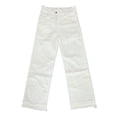 thumbnail image 5 of Bibifish Womens Jeans Light Blue Wide Leg Denim Pants Fringe Trim High Waist Side Pocket Relaxed Fit Casual Weekend Daily Wear Stylish Jeans, 5 of 6
