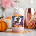 thumbnail image 4 of Happy Halloween Dachshund Witch Pumpkins Bats 16oz Glass Cup Mug Wiener Dog Lover Gifts Idea Glass Can - 13012, 4 of 5