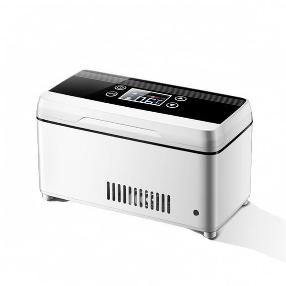 amagogo Portable Insulin Refrigerator USB Mini Cooler Box Single Zone Chiller with Quiet Cooling for College Dorms Small Offices Vehicles