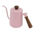 thumbnail image 4 of Stovetop Tea Kettle, 600ml Stainless Steel Pour Over Kettle Gooseneck Kettle With Comfortable Wood Handle Water Kettle Large Capacity Tea Kettle For Coffee Making, 4 of 8
