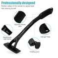 thumbnail image 3 of Men's ABS Plastic Body Shaver with Interchangeable Blades, Includes 5 Replacement Blades, Compact Design in Black, Complete Shaving Kit with Screwdriver and Manual, 3 of 3