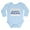 Sky Blue, variant on CafePress - Meforamerica_5 1259 Journey Body Suit - Long Sleeve Cotton Baby Bodysuit