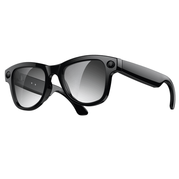 AI Smart Glasses 1200P Video, 30MP Photo, Hands-Free Recording, Voice Assistant, Real-Time Translation, Music
