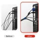 thumbnail image 4 of Organizador de cables, cinta de sujeción autoadhesiva, bucles de gancho, bridas de corte libre de nailon, organizador de cables de cinta mágica, bridas para cables de auriculares, 4 of 5