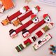 thumbnail image 2 of 1 Juego de fundas para manijas de refrigerador navideñas, protector de perilla de puerta de refrigerador de cocina y microondas, decoraciones navideñas para el hogar, 2 of 6