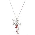 thumbnail image 3 of Crystal Necklaces - Tinker Bell Charm - Red - NE-N3090RD, 3 of 3