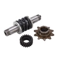 thumbnail image 1 of Bikes Drive Sprocket,  Shaft Gear Kit Perfect Match Steel Alloy Easy Installation Rustproof  For 66cc 80cc 2 Stroke Engine Motorized Bicycle, 1 of 8