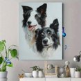 thumbnail image 4 of Border Collie Canvas Print Decorative Painting, Wall Art for Living Room Bedroom Office Cafe Hallway, Pet Lover Gift, 4 of 8