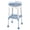 Light Blue, variant on Shower Stool Chair for Inside Shower: Small Corner Plastic Stool for Seniors Adult, 360° Swivel Shower Stool Seat for Bathroom, 6-Level Adjustable Height Bath Chair Stools with Shelf