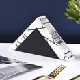 thumbnail image 5 of Organizador de servilletas elegante para mesas, diseño moderno de acero inoxidable duradero, mesa elegante independiente para uso diario y diversas ocasiones, 5 of 5