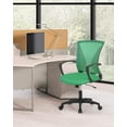 thumbnail image 7 of PayLessHere  Ergonomic Office Chair, Lumbar Support, Adjustable Height with Armrests for Adults(Green), 7 of 7